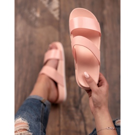 SHELOVET Comfortable Pink Slippers 2