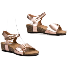 Seastar Classic Wedge Sandals pink 1