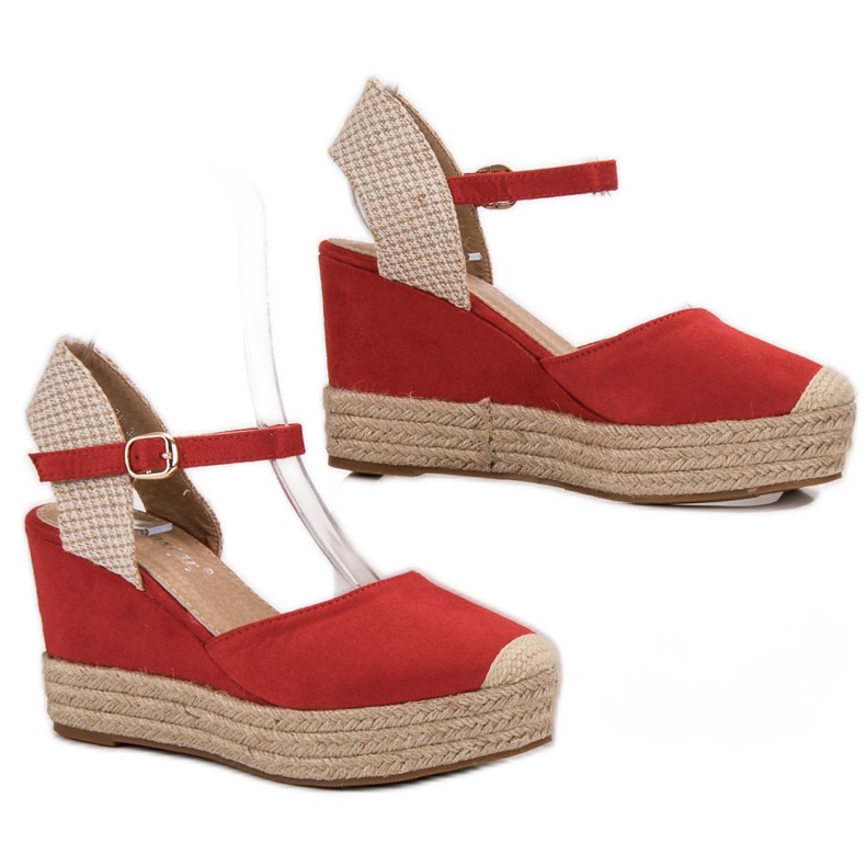 Seastar Espadrilles On The Platform red 1