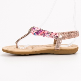 Cm Paris Fashionable Japanese sandals pink 1