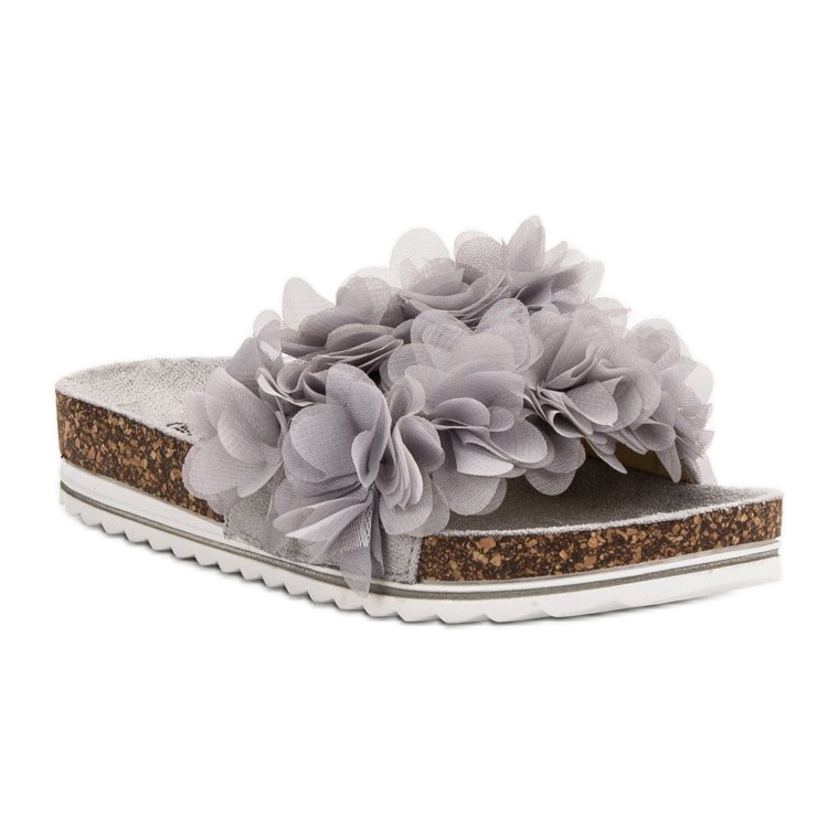 Seastar Fashionable Gray Slippers grey 1 Seastar Fashionable Gray Slippers grey 1