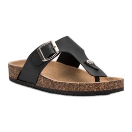 Seastar Comfortable flip-flops black 2
