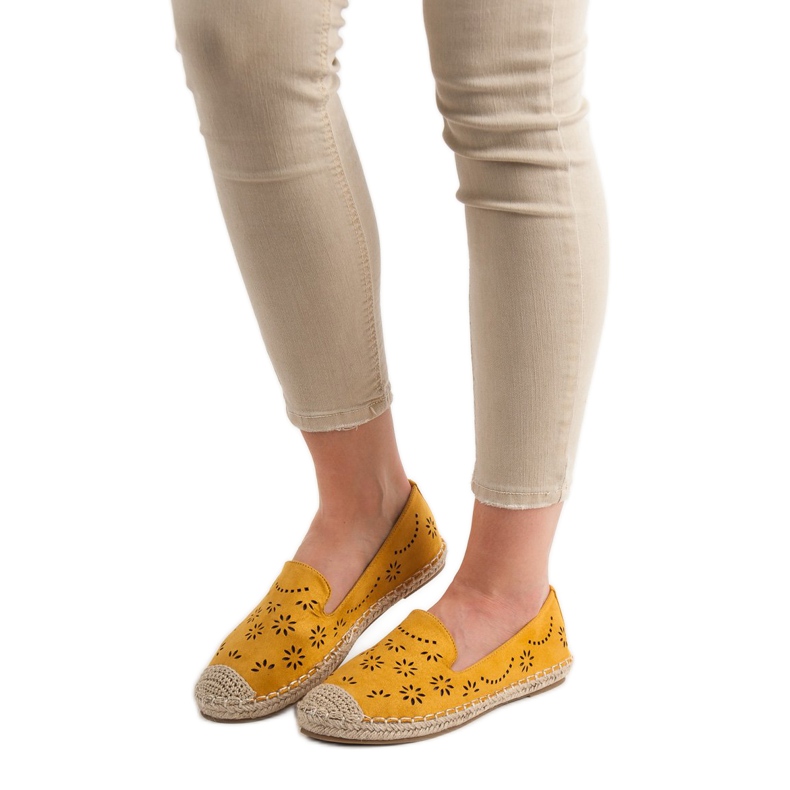 Primavera Openwork Lords yellow 2