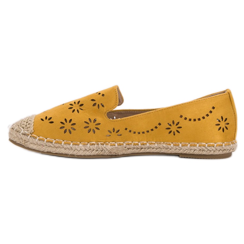 Primavera Openwork Lords yellow 1