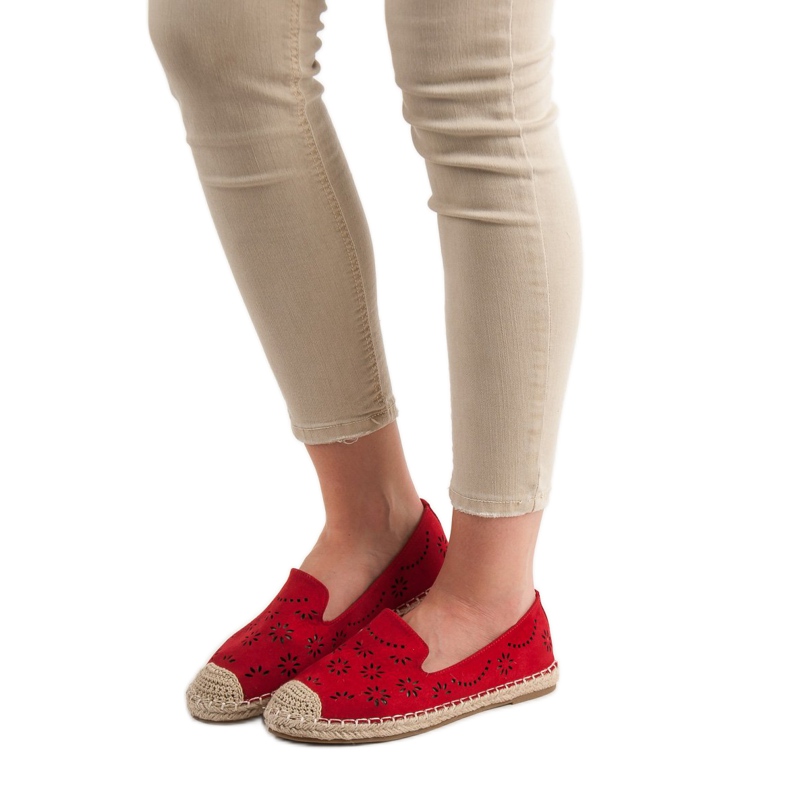 Primavera Openwork Lords red 2