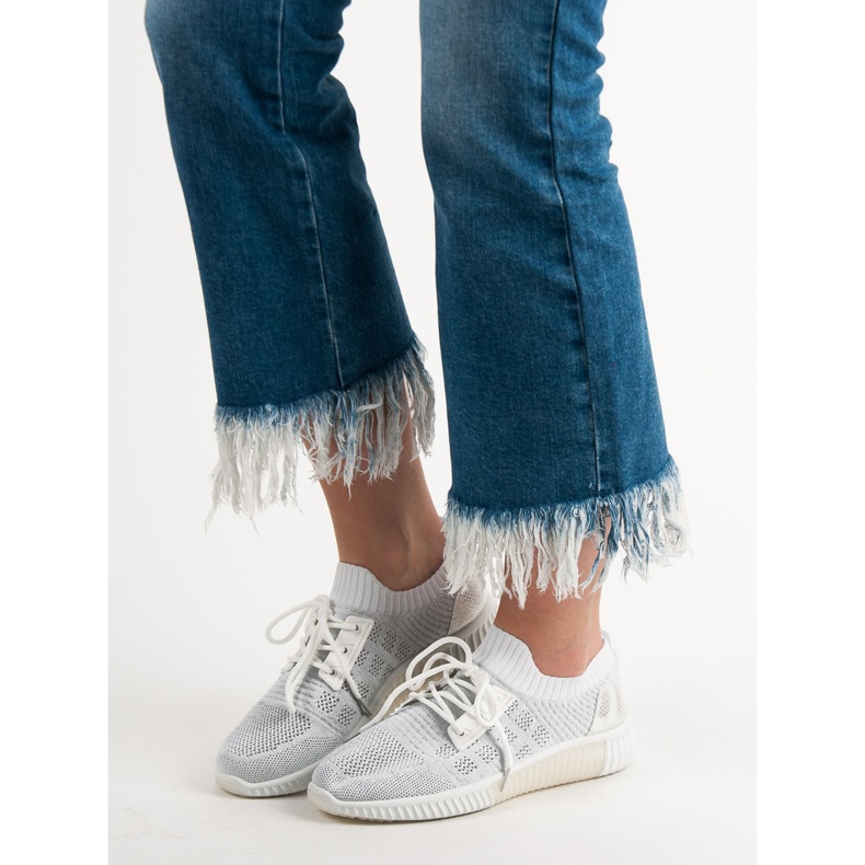 Primavera White Slip-On Shoes 2