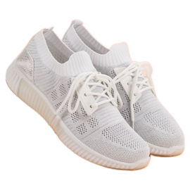 Primavera White Slip-On Shoes 1