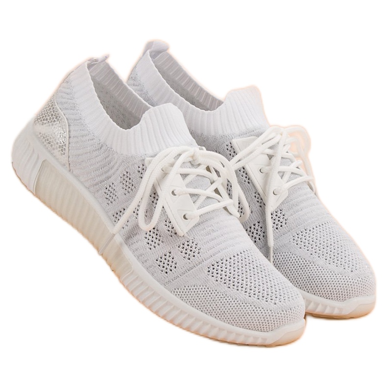 Primavera White Slip-On Shoes 1