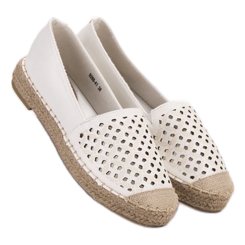 VICES Suede Espadrilles white 2