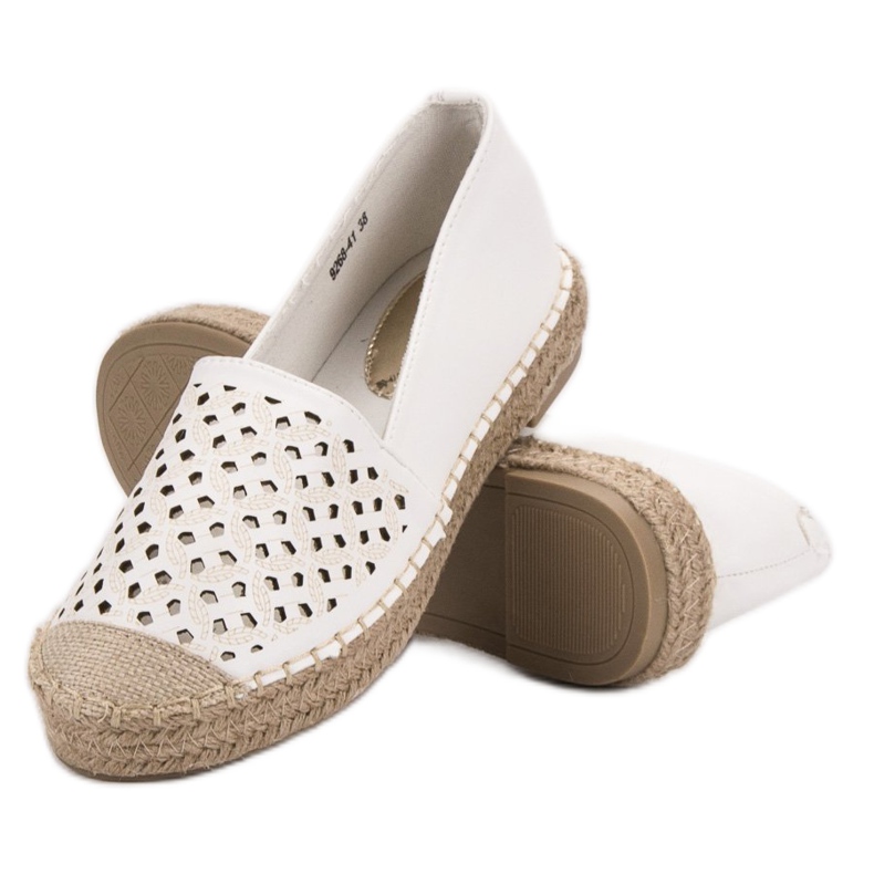 VICES Suede Espadrilles white 1