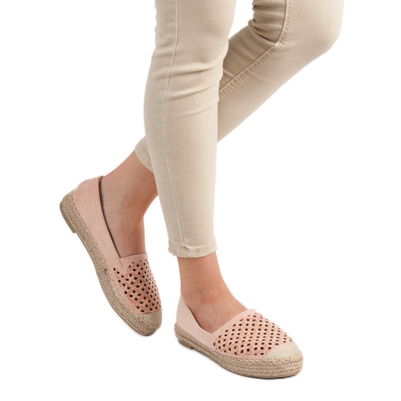 VICES Suede Espadrilles pink 2