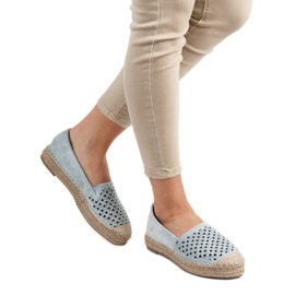 VICES Suede Espadrilles blue 2