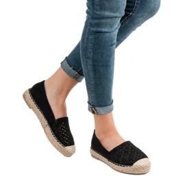 VICES Suede Espadrilles black 1