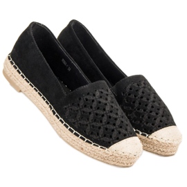 VICES Suede Espadrilles black 2