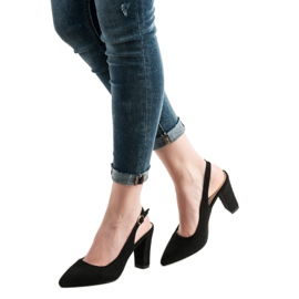 Goodin Pumps With Open Heel black 1