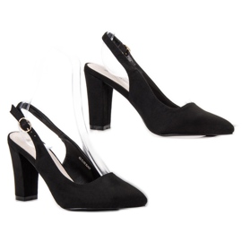 Goodin Pumps With Open Heel black 2