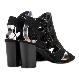 Goodin Fashionable Black Sandals 1