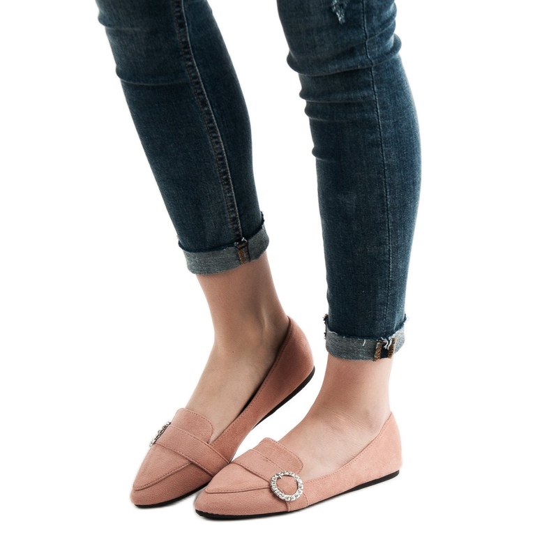 Ch. Creation Stylish loafers pink 1