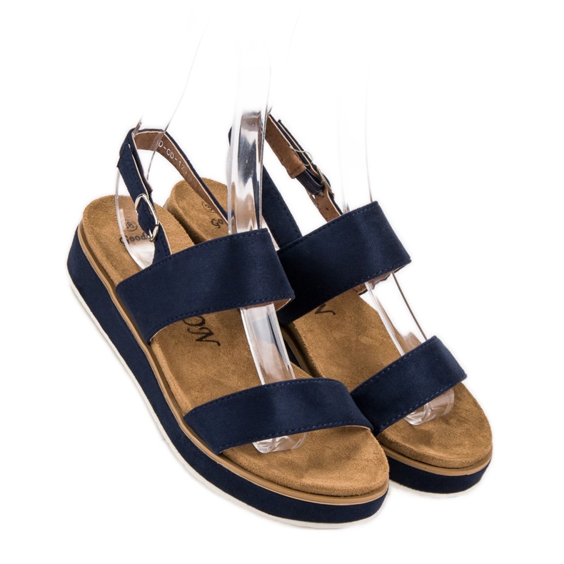 Goodin Navy Sandals navy blue 1