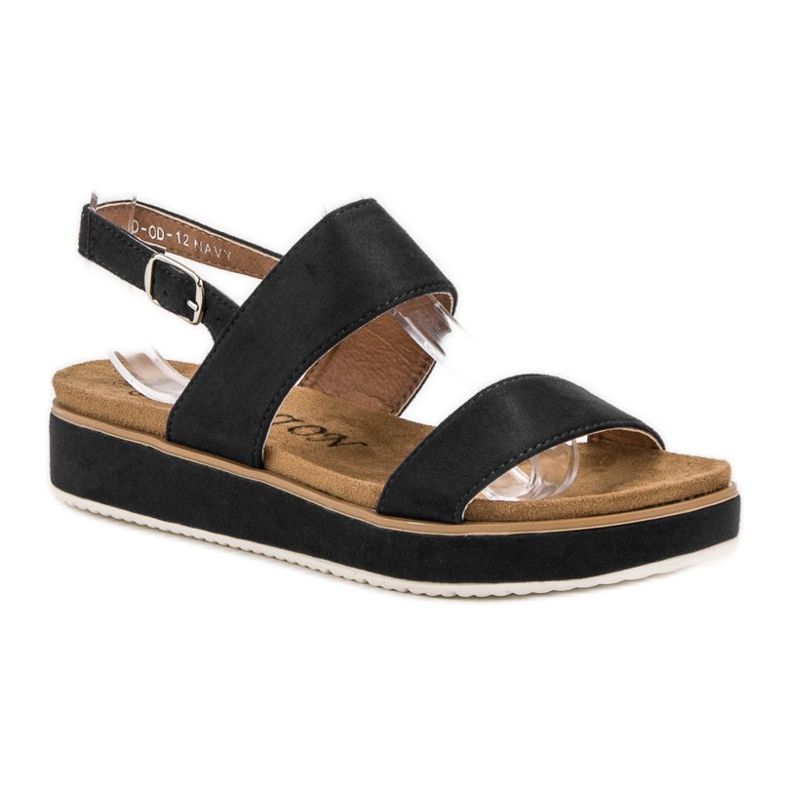 Goodin Black Sandals 1