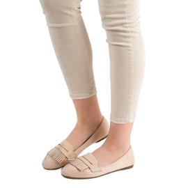 Abloom Beige loafers 1