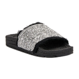 Comfortable VICES slippers black 1