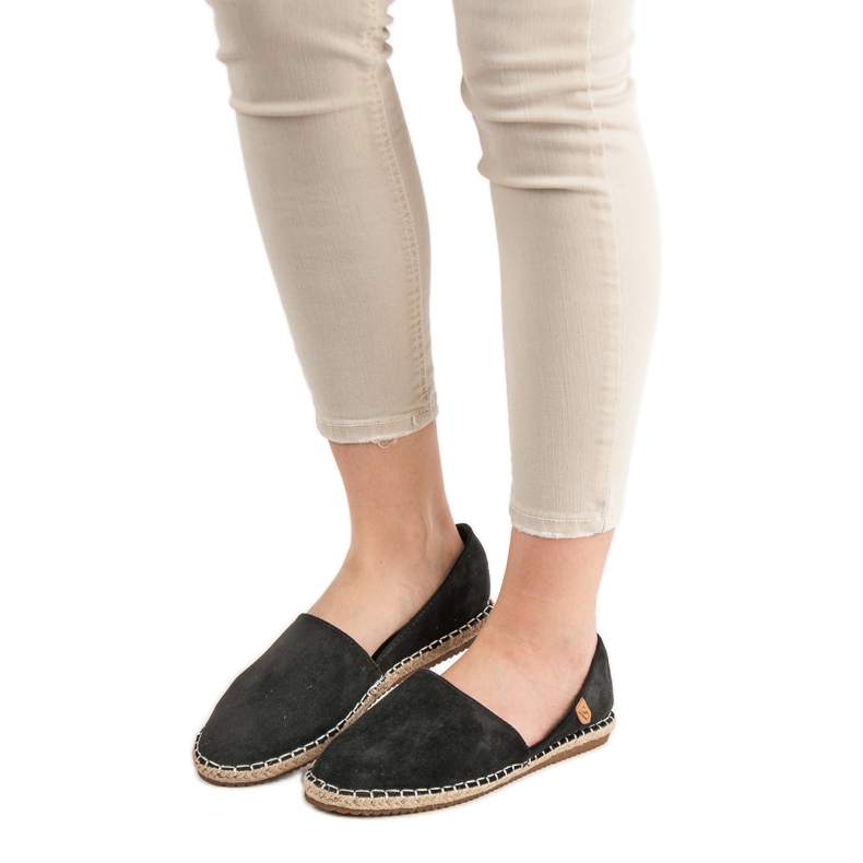 VICES Suede Espadrilles black 1