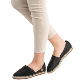 VICES Suede Espadrilles black 2