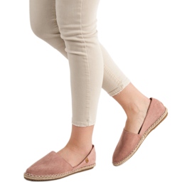VICES Suede Espadrilles pink 1