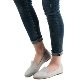 Lily Shoes Suede Lords grey 2 Lily Shoes Suede Lords grey 2