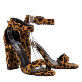 Goodin Sandals On A Bar brown 1