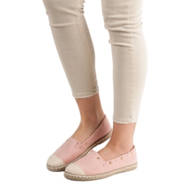 SHELOVET Espadrilles With Jets pink 1