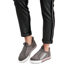 SHELOVET Fashion Sport Shoes grey 1 SHELOVET Fashion Sport Shoes grey 1