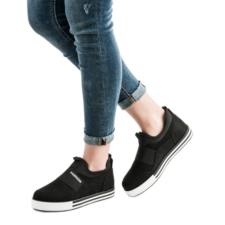 SHELOVET Slip-on Sneakers black 2