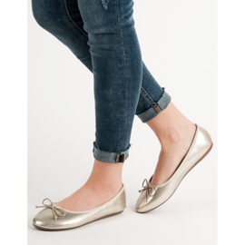 Renda Ballerina With Bow yellow 1