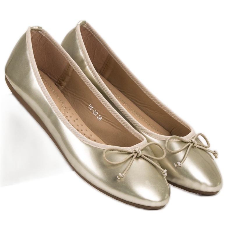 Renda Ballerina With Bow yellow 2