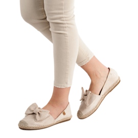 Espadrilles With Bow VICES brown 1