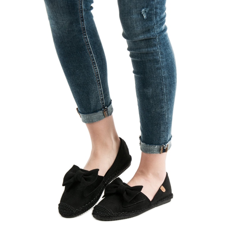 Espadrilles With Bow VICES black 2