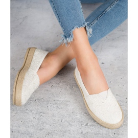 VICES white espadrilles 1