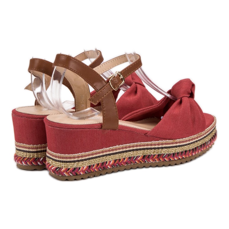 Groto Gogo Red Sandals 2