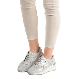 Leather shoes VINCEZA grey 2 Leather shoes VINCEZA grey 2