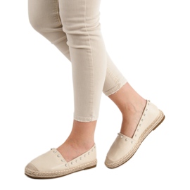 Erynn Espadrilles With Pearls brown 2