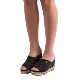 Best Shoes Wedge Sandals black 1 Best Shoes Wedge Sandals black 1