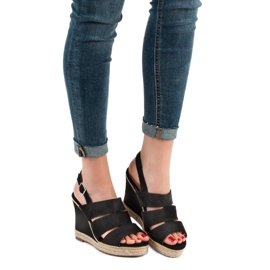 Primavera Black Sandals 2