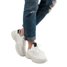 VICES Textile Sport Shoes white 2