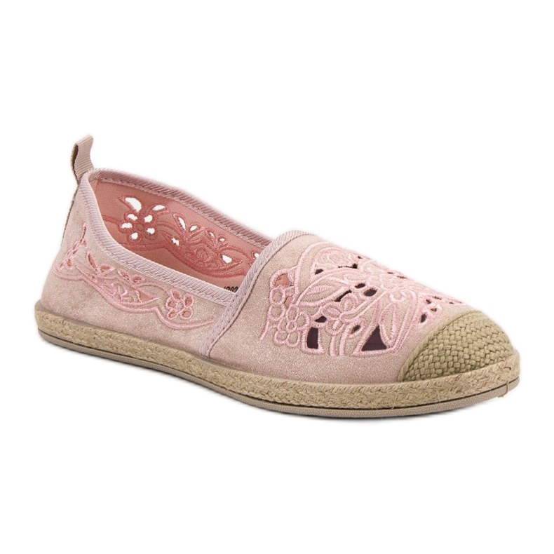 VICES Suede Espadrilles pink 1