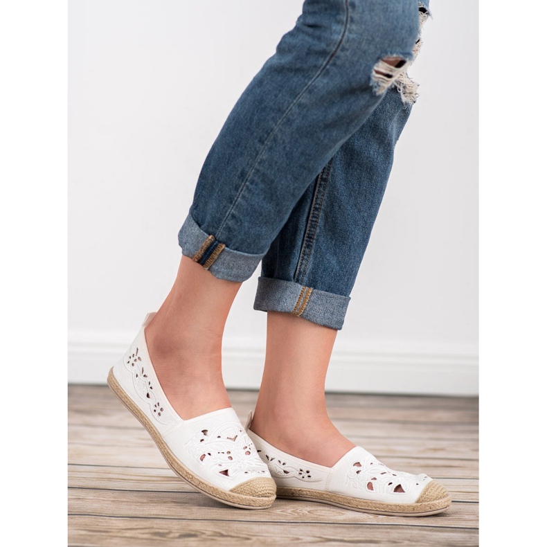 VICES Suede Espadrilles white 2