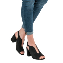 Milaya Built Sandals black 2