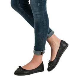 SHELOVET Casual Ballerinas black 1