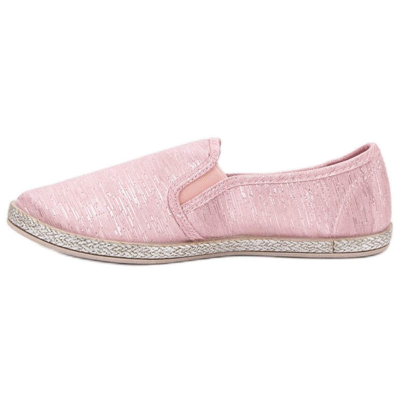 Balada Shiny Slip On Sneakers pink 1